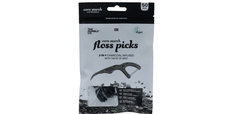 Floss pick 2in1 1 Stuk