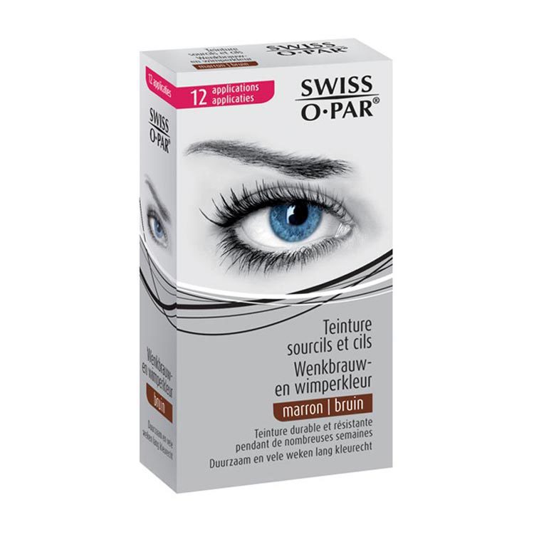 Swiss-O-Par Eyebrow and Eyelash Brown 5+5ml