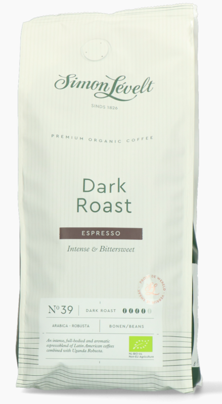 Simon Lévelt Simon Levelt Cafe Espresso Dark Roast 500 gram