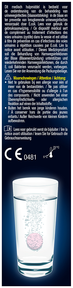 Lucovitaal D-Mannose Blaasontsteking 14 bruistabletten