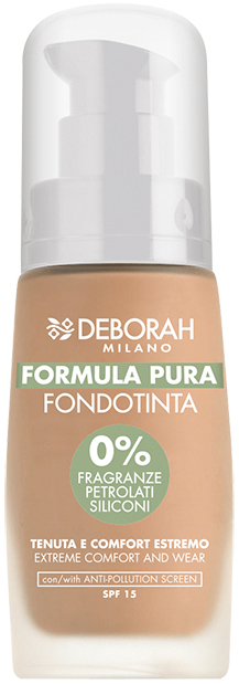 Deborah Milano Milano Pura Foundation Long Lasting Bio 05 30 Ml 30ml
