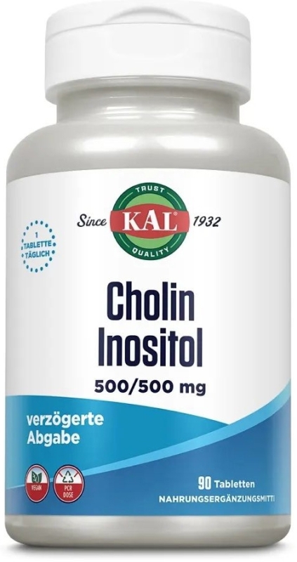 Cholin&inositol 500mg 90tb