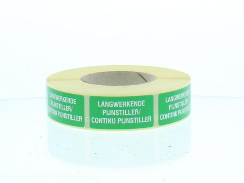 Sticker Langwerkende Pijnstiller 1000 Stuks