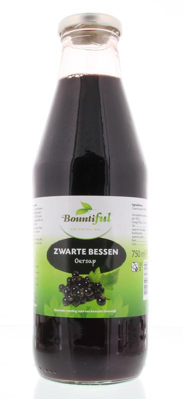 Zwarte Bessensap 750ml