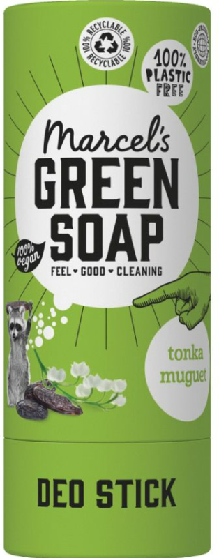Marcels Green Soap Deodorant Stick Tonka & Muguet 40 gram