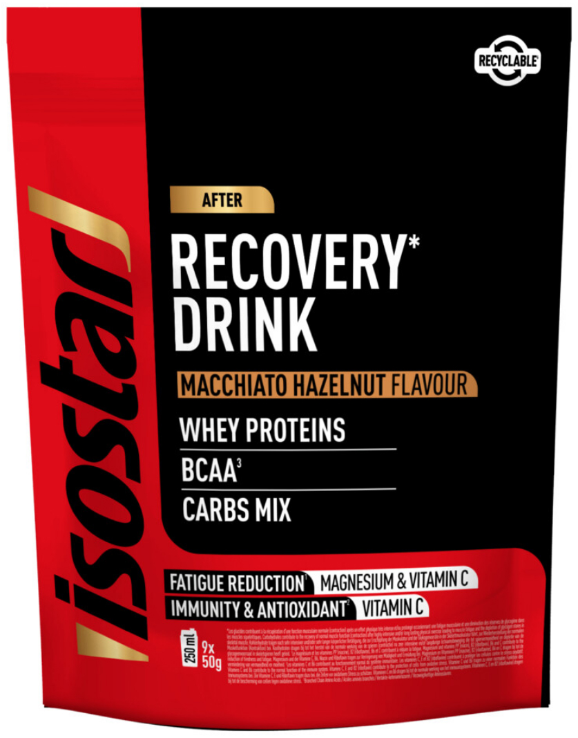 Recovery Drink +3h Macchiato Hazelnut 450 gram