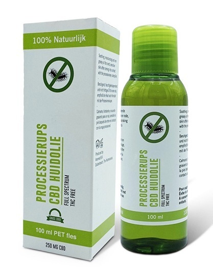 CBD Huidolie Processierups 100 ML