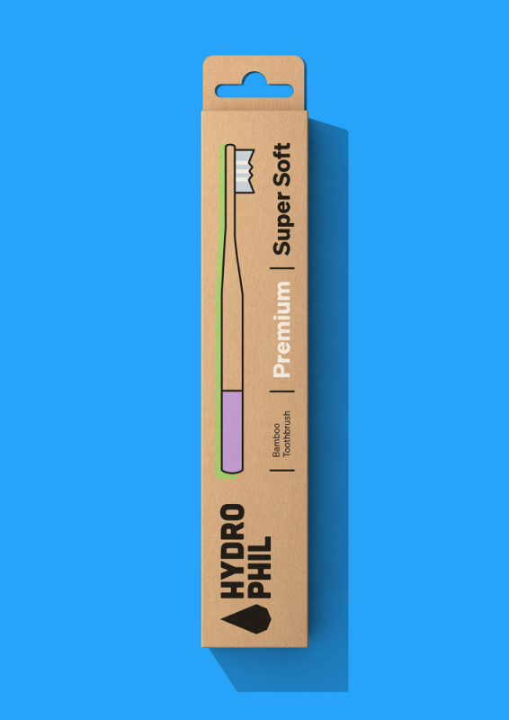 Bamboe Tandenborstel Premium Super Soft 1 Stuk