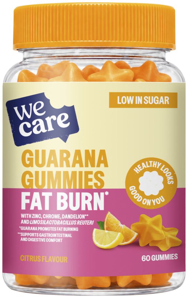 WeCare Guarana Gummies 60 stuks