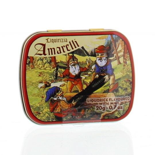 Laurierdrop Blikje Munt Chicchi 20 Gram