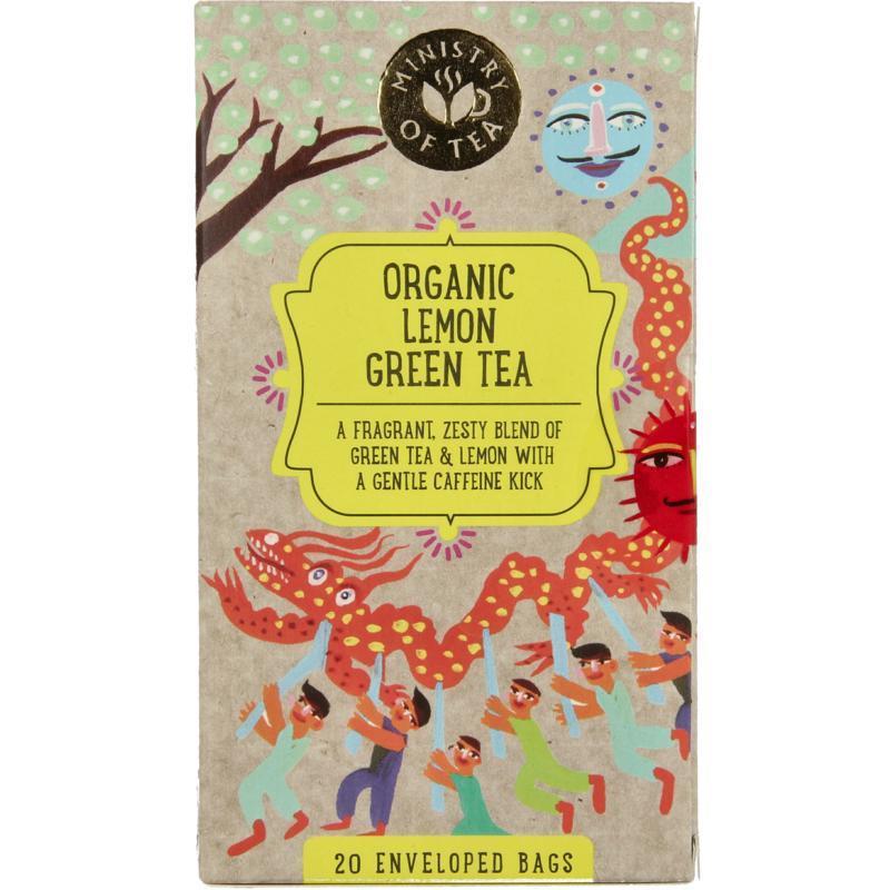 Lemon Green Tea Bio 20 Stuks