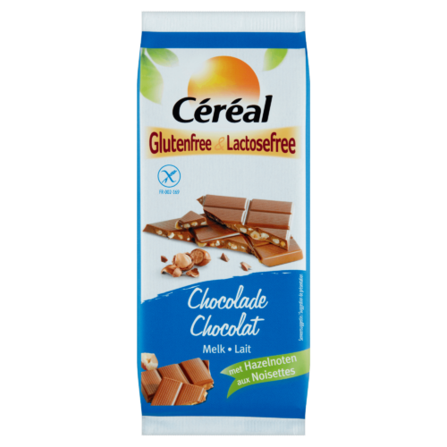 Melkchocolade hazelnoot 100g