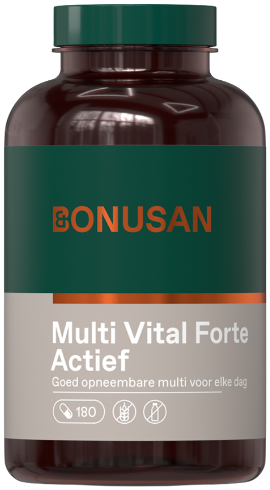 Bonusan Multi Vital Forte Actief 180 Capsules