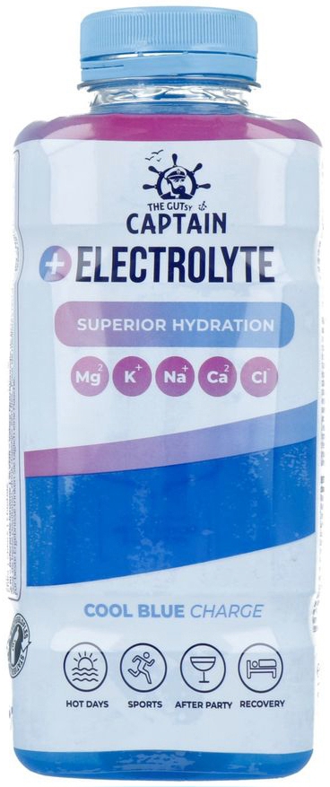 The Gutsy Captain Cool Blue Electrolyte 600 ml