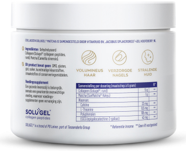 Vitakruid Collageen Solugel Matcha 150 Gram