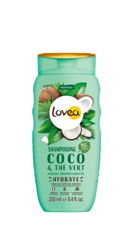 Shampoo Coconut & Green tea  250ml
