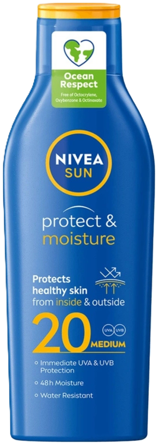 Nivea Sun Zonnebrand SPF20 Protect & Moisture 200 ML