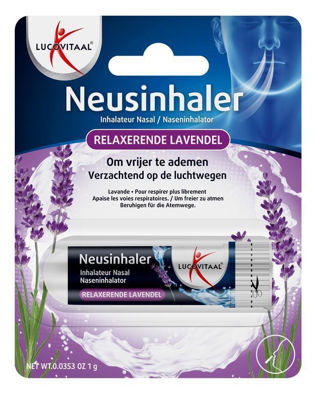 Neusinhaler Relaxerende Lavendel 1 stuk