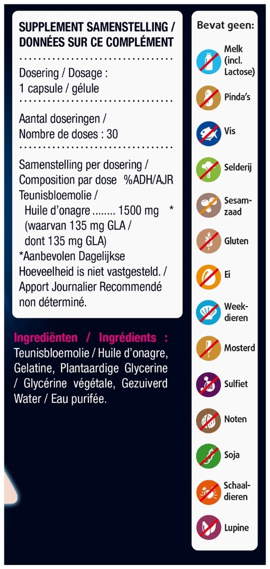 Lucovitaal Menstruatie Support 1500 MG 30 Capsules