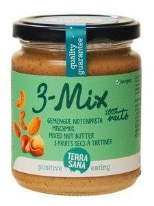 3 mix notenpasta zonder pinda 250g