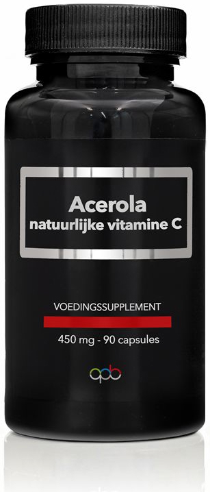 APB Holland Acerola Natuurlijke Vitamine C Puur 450mg 90 capsules
