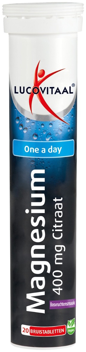Lucovitaal Magnesium Citraat Bruistabletten 20 stuks