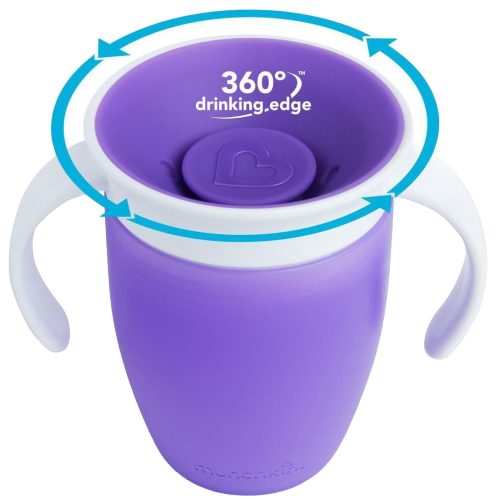 Miracle 360° Oefenbeker Paars 1 stuk