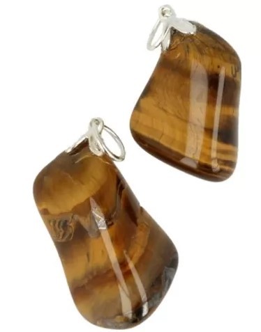 Edelsteenhanger Tijgeroog 1 stuk