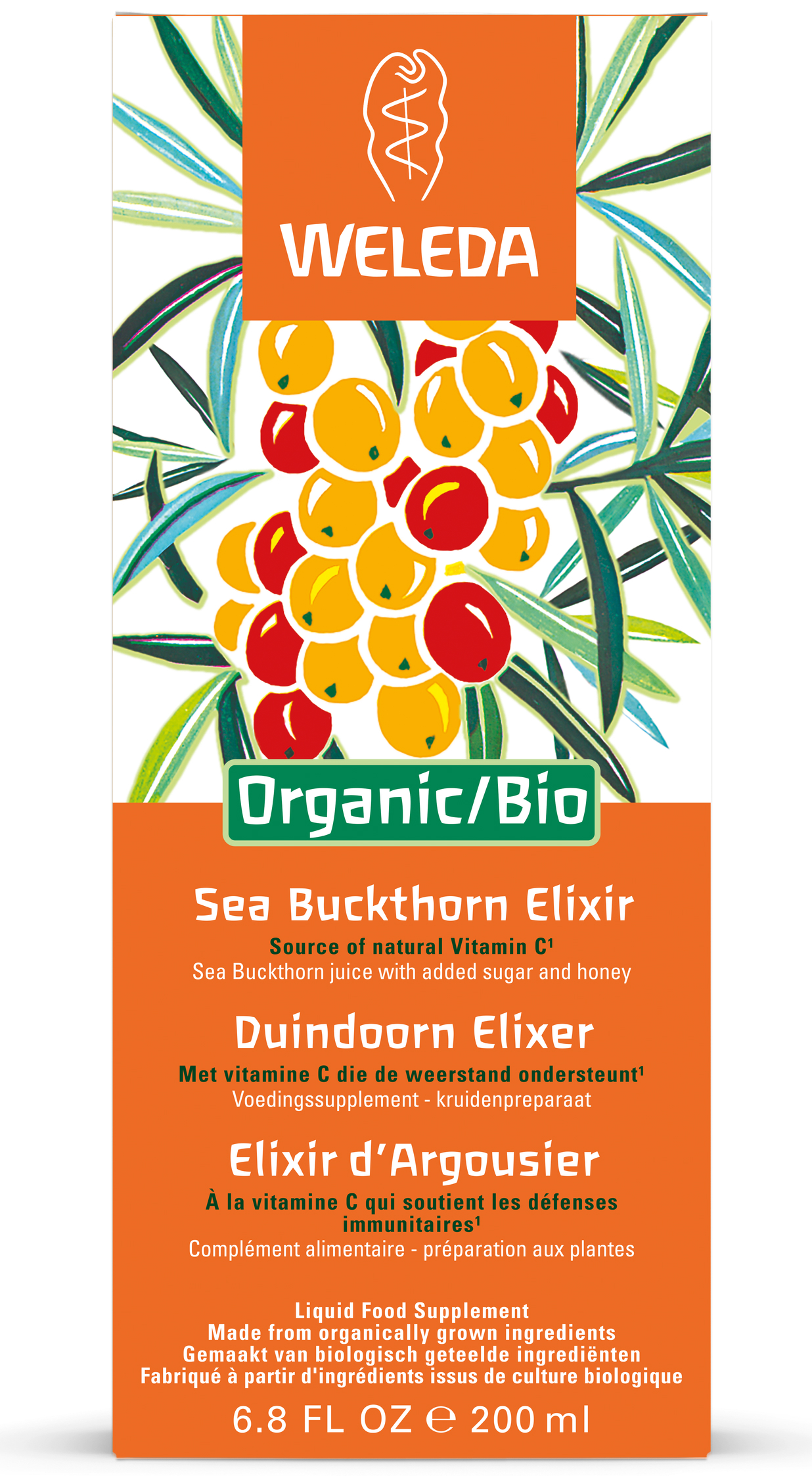 Weleda Duindoorn Elixer Bio 200 ML