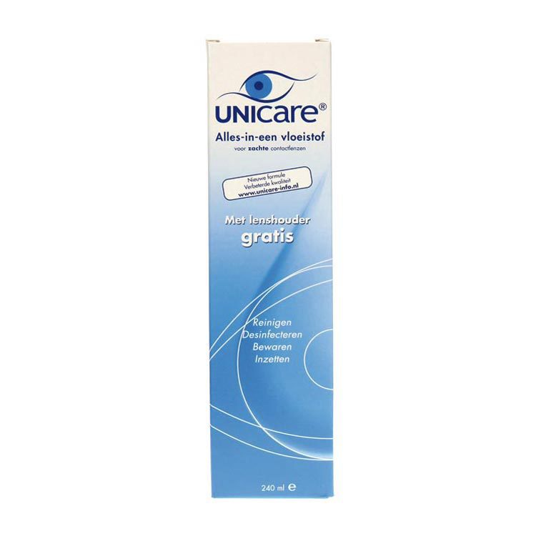 Unicare Vloeistof Zachte Lenzen 240ml