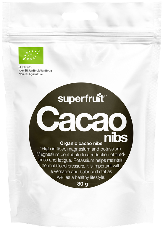 Superfruit Cacaonibs Biologisch 80 gram