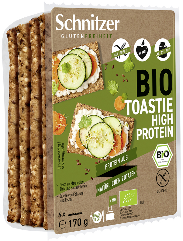 Schnitzer Toastie Protein Bio 170gr