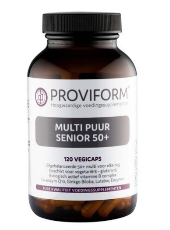 Multi Puur Senior 50+ Vegica 120 Vegetarische Capsules