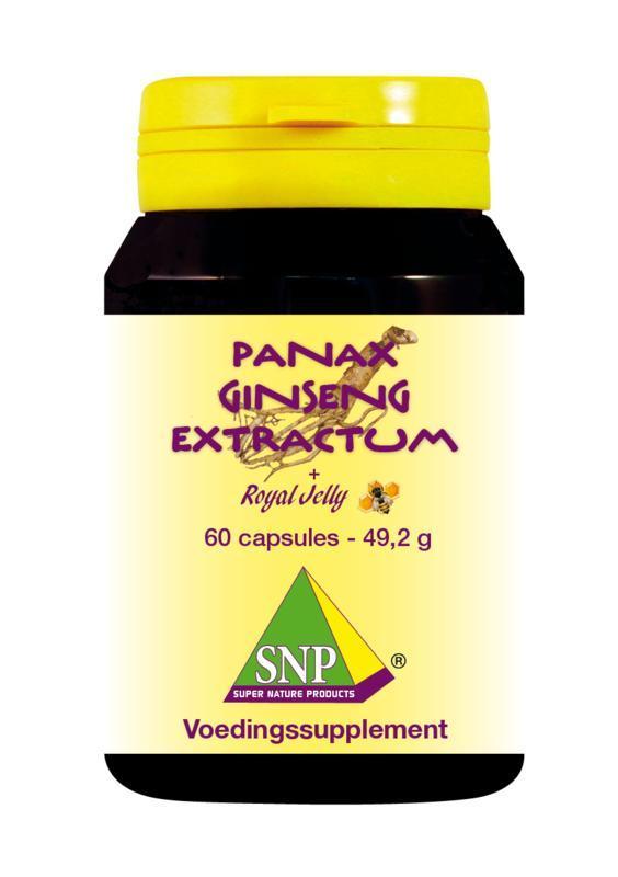 Panax ginseng extra & royal jelly 60 Capsules