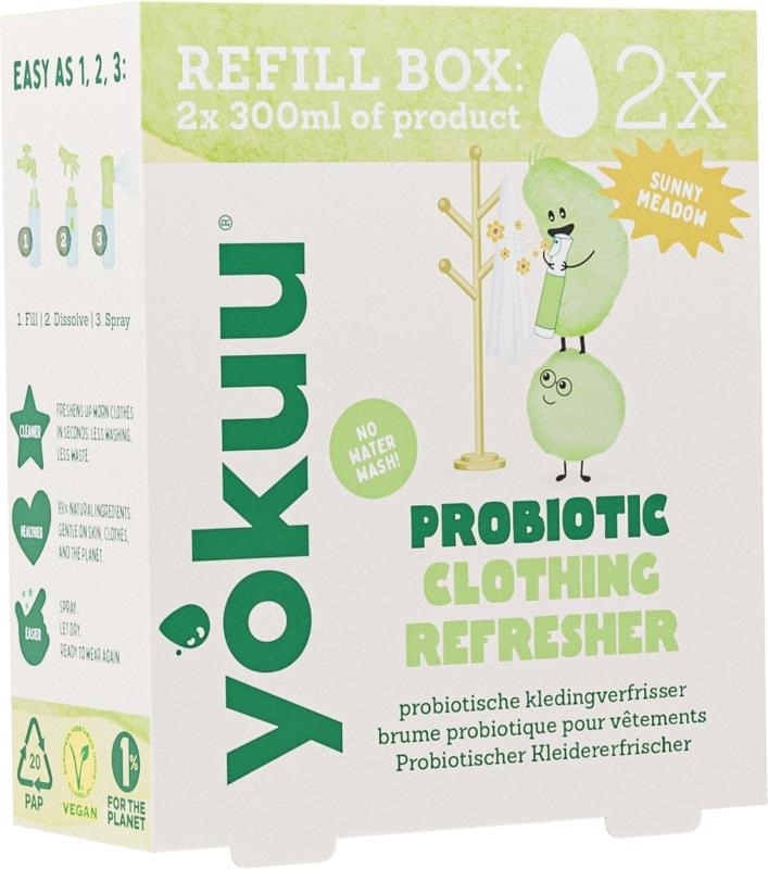 Yokuu Probiotische kledingopfrisser navul 2st