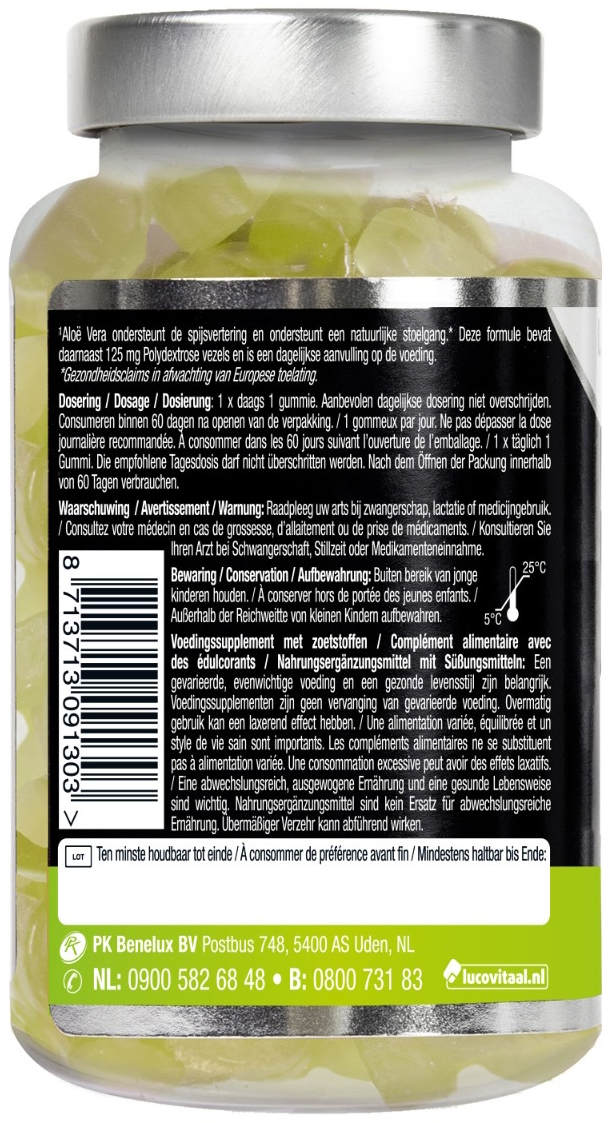 Lucovitaal Stoelgang Gummies 50 Stuks