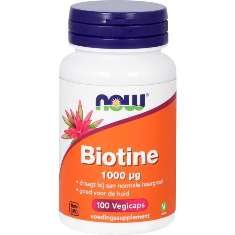 Now Biotine 1000mcg 100 capsules