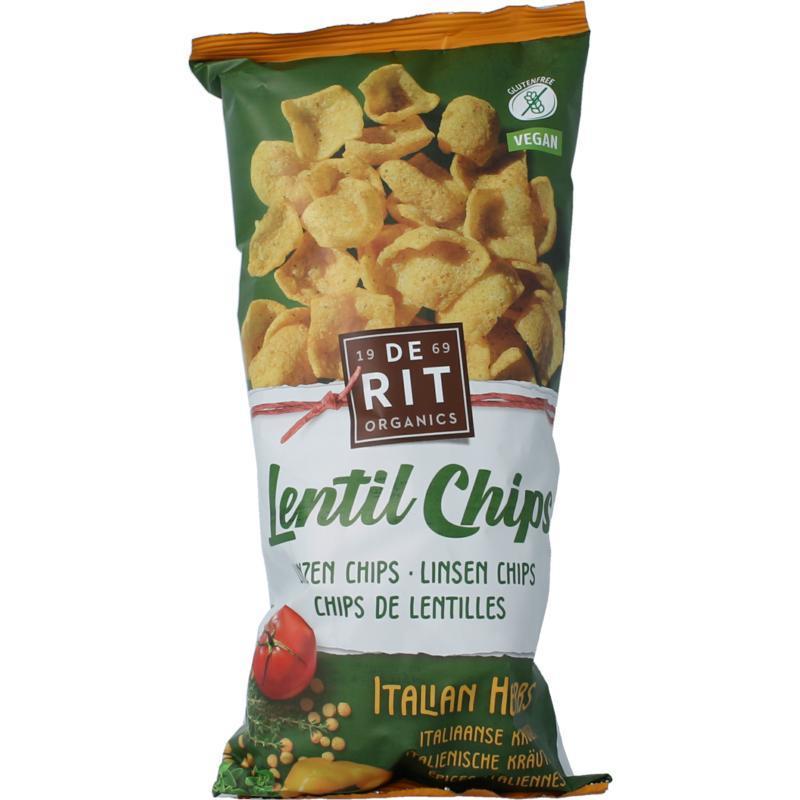 Linzenchips Italian herbs bio 75g