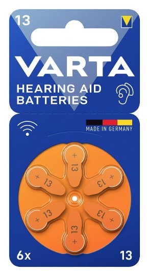 Gehoorbatterij 13 6 Stuks