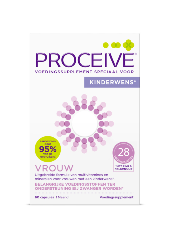 Kinderwens Vrouw 60 Capsules