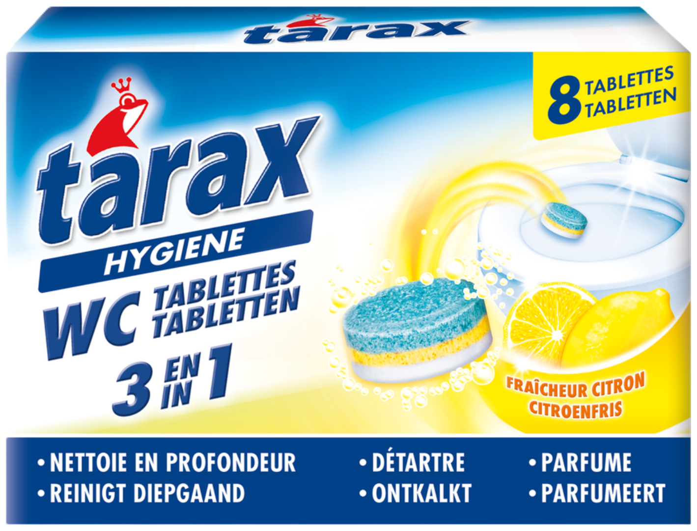 Tarax WC Tabs 3-in-1 200 Gram