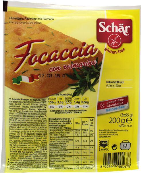 Focaccia 200g