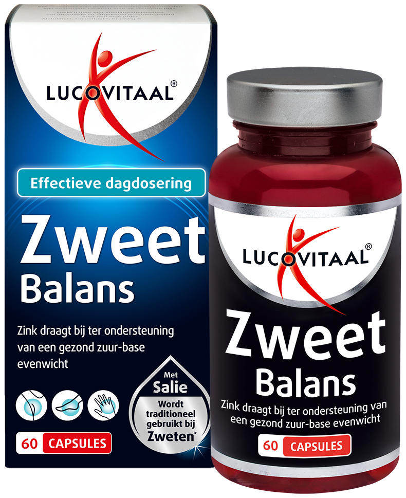 Lucovitaal Zweet Balans 60 Caps
