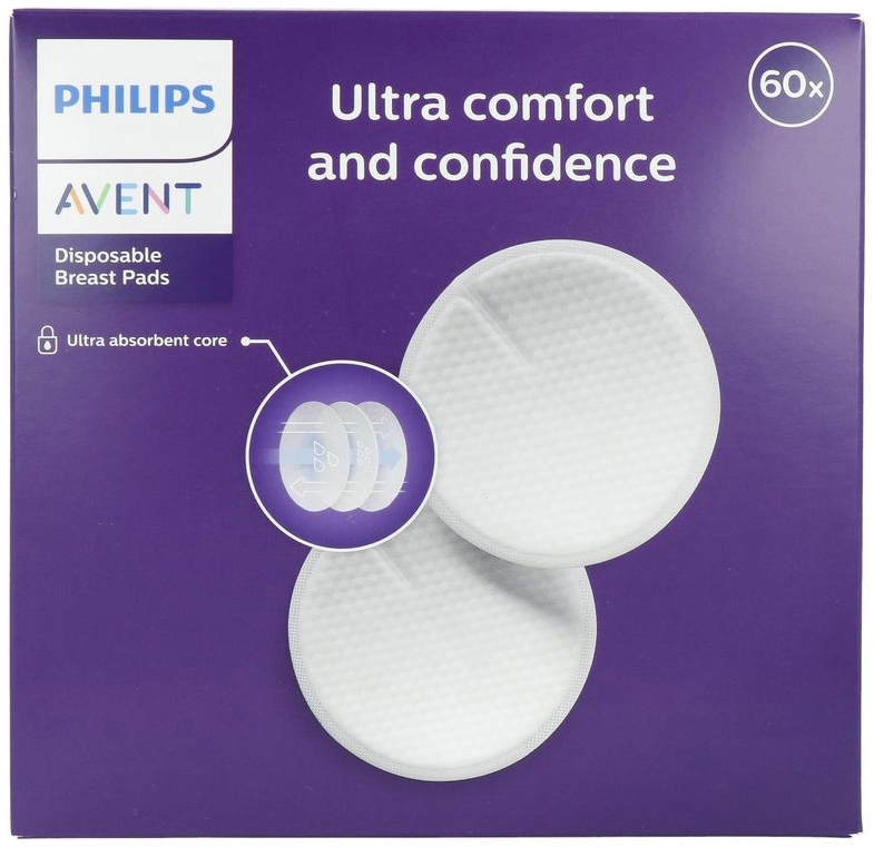 Philips Avent Borstkompres Dag/Nacht X60 1 stuk