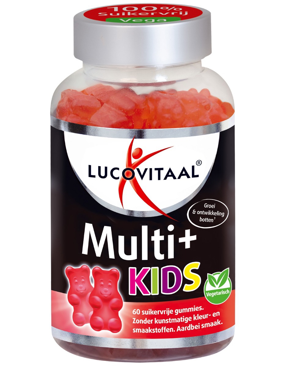 Lucovitaal Multi+ Kids Gummies 60st
