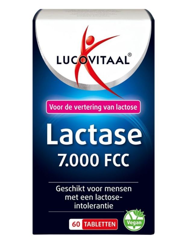 Lactase 7.000 FCC 60 tabletten