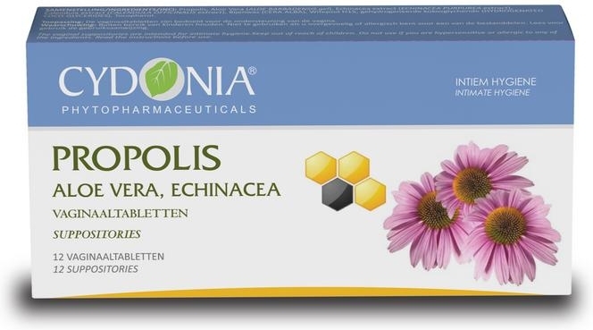 Cydonia propolis vaginaal tabletten 12tb