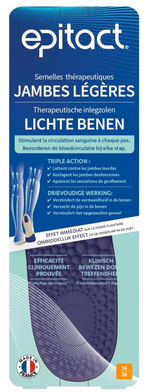 Inlegzolen Lichte Benen 36-38 1 Paar