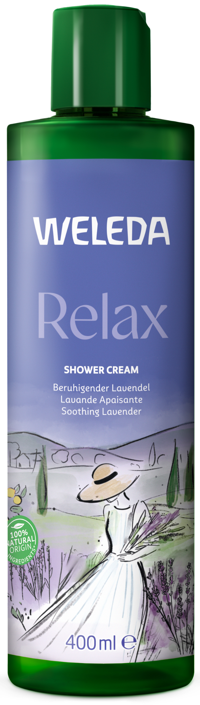 Weleda Relax Douchecrème Lavendel Bio 400 ML