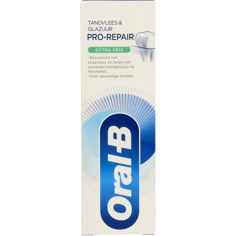 Tandpasta tandvlees & glazuur repair extra fris 75ml